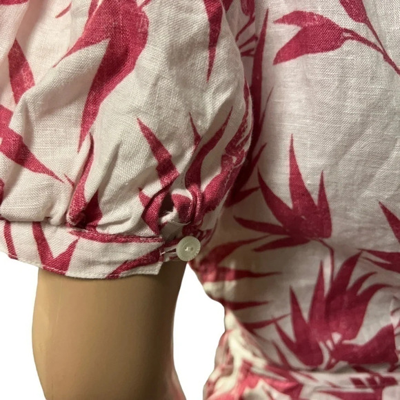 NWT Polo Ralph Lauren Floral linen Print Wrap Top Womens Sz XL - Picture 8 of 11